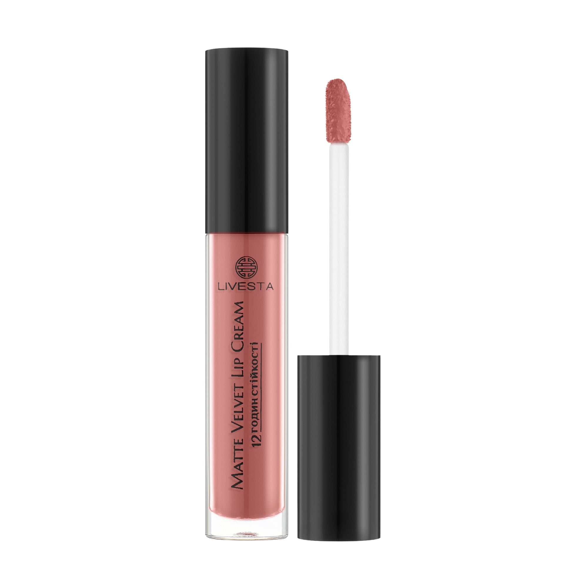 Рідка матова помада для губ LIVESTA Matte Velvet Lip Cream 6 Романтичне кохання, 5.5 мл